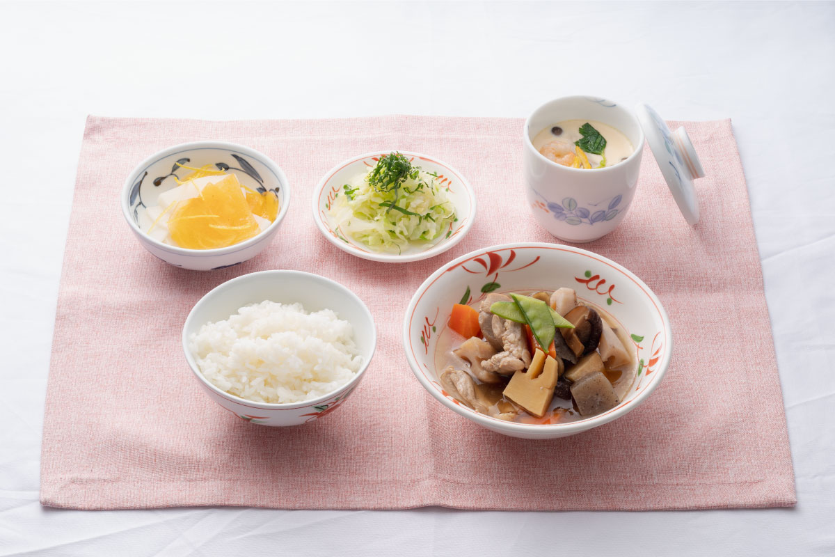茶碗蒸し・筑前煮