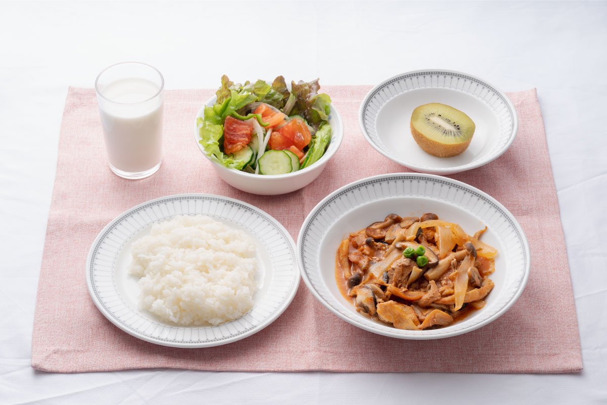 豚肉ときのこのシチュー